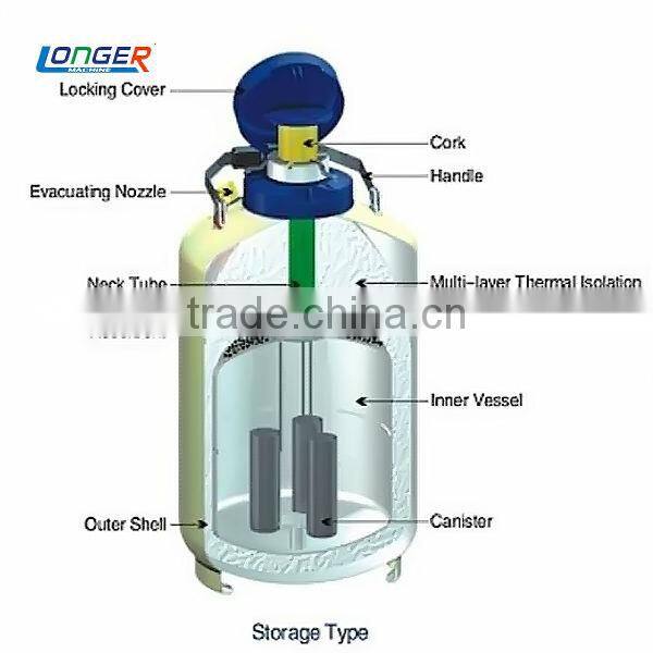 liquid nitrogen biological cryogenic container