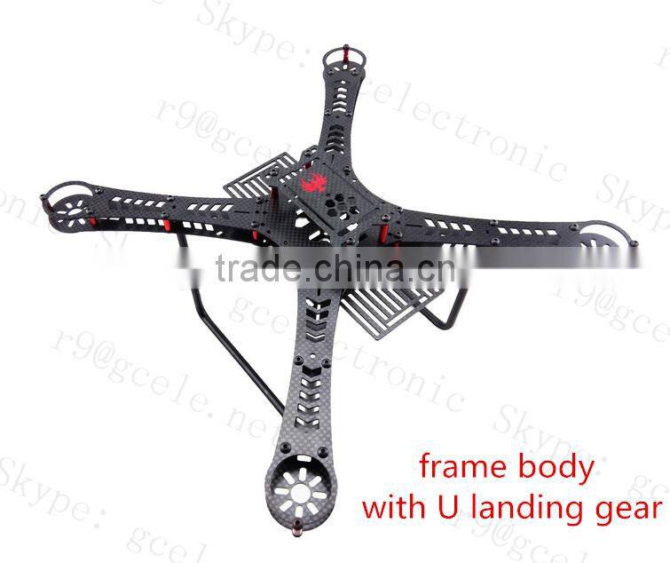 3K Full carbon firber 4-rotor frame quad copter FPV mulitcopter frame 360mm/multi-rotor small drone for racing, long flight time
