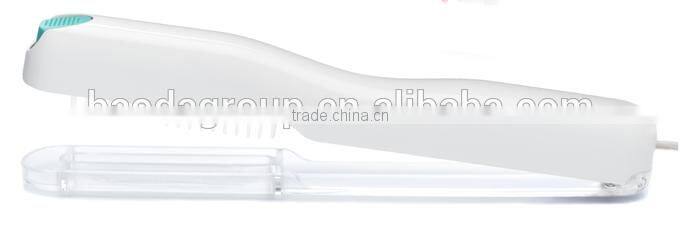 Anti-Scald Lcd Display hair straightener with brush