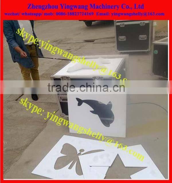 Floating sky helium cloud making shaping machine different shapes cloud making machine