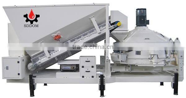 national patent mobile concrete batching palnt for road construction with planetary mixer