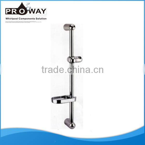Bathroom plastic chrome shower sliding rail Shower Riser Rail
