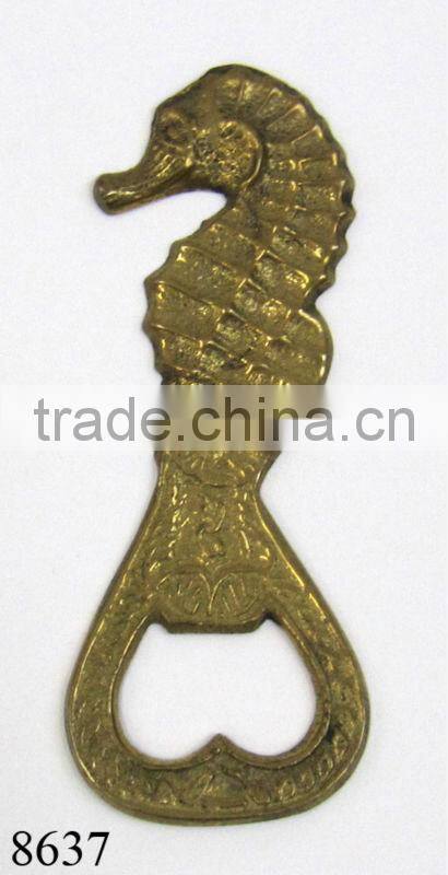 DECORATIVE BRASS BOTTLE OPENER
