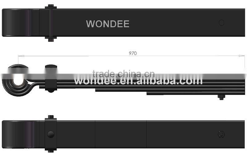 OEM 200027 Conventional Agricultural Trailer 10 ton Leaf Spring