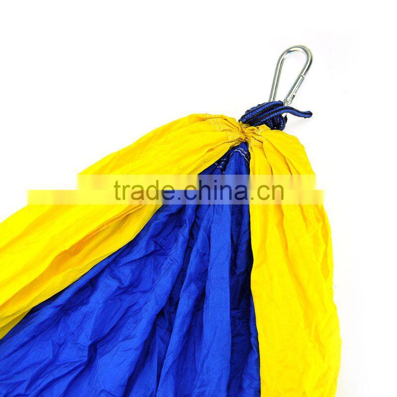 2017 Hot sales Double Person Portable Parachute Nylon Fabric Hammock for camping