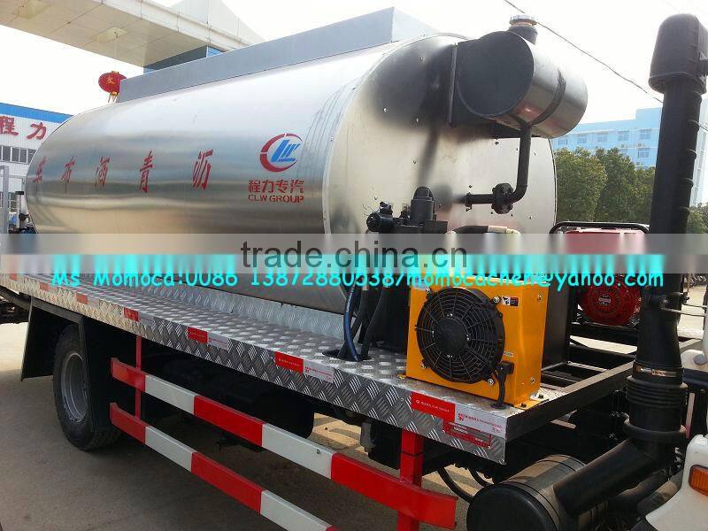 6 wheelers asphalt distributor truck,asphalt spray truck,bitumen spraying truck