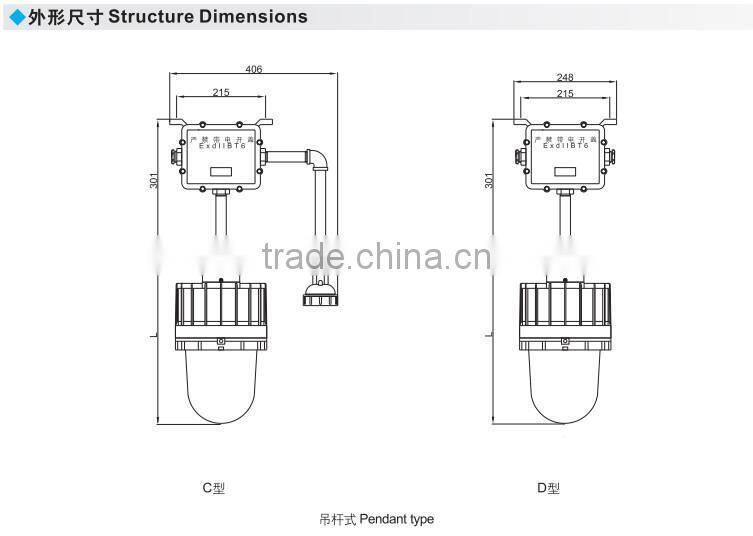 BAJ52 Explosion-proof emergency light