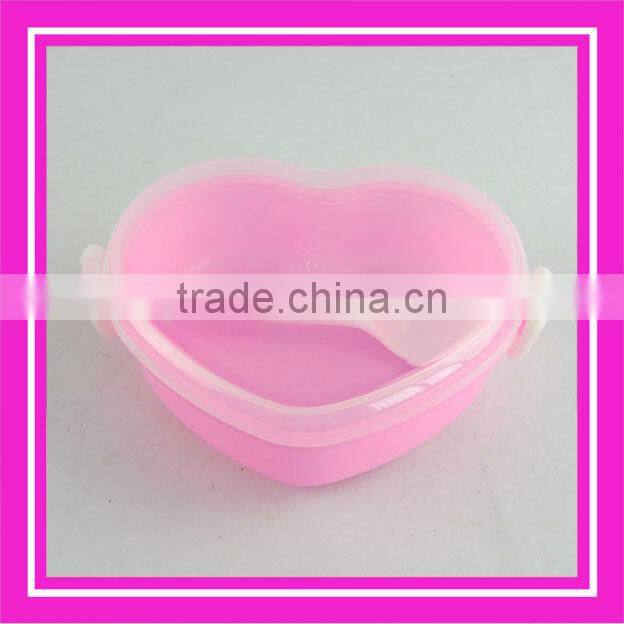 pink plastic school lunch box & mess tin