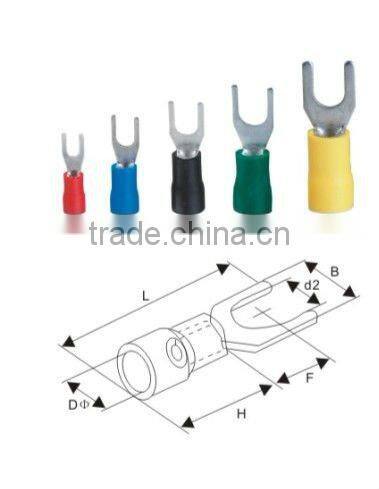 Height Hot Sale TU-JTK Furcate PRE-INSUTALTED TERMINAL/Connector Terminal /Ring Terminal with High Quality