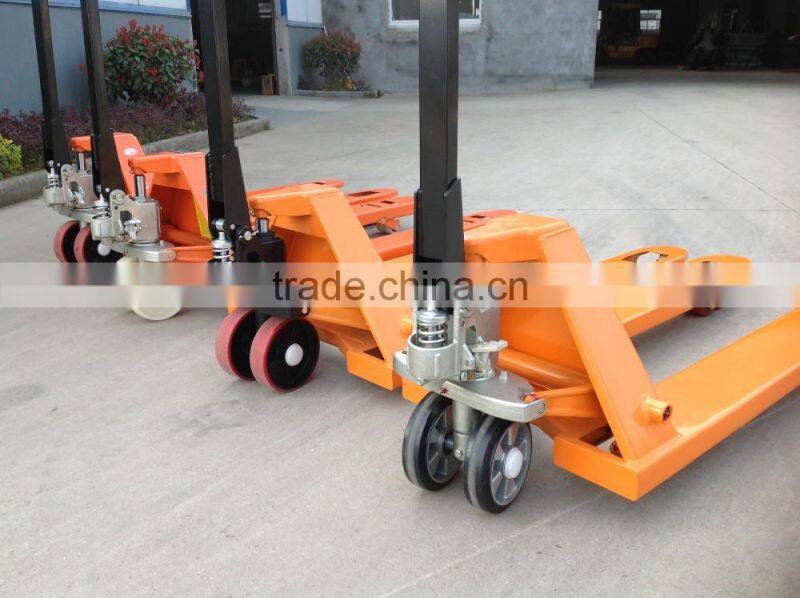 2ton-5ton hydraulic manual pallet truck,manual hydraulic forklift