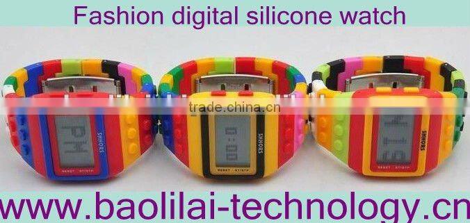 The Hottest Promotional Digital Silicone Watch