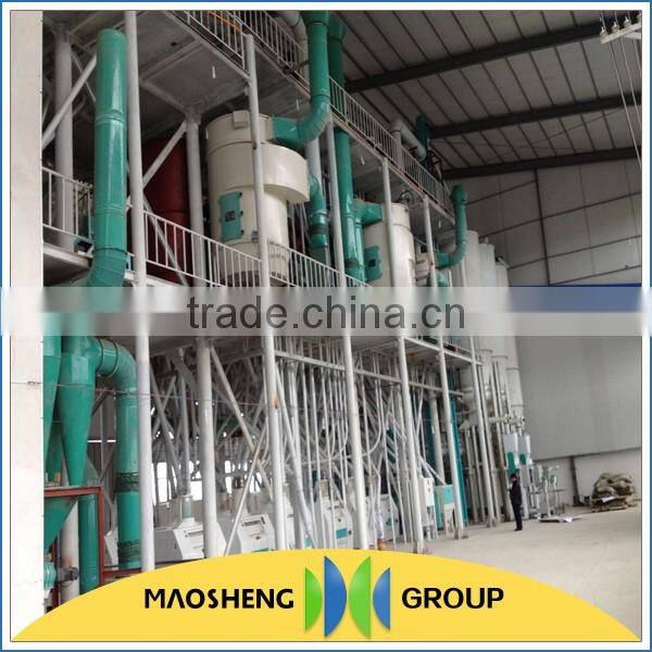 CE approved maize corn milling machine