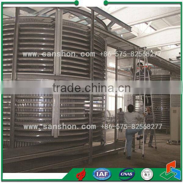 Advanced SSF Quick Spiral Freezing Machine For Ice-cream,Fruits,Vegetables,etc