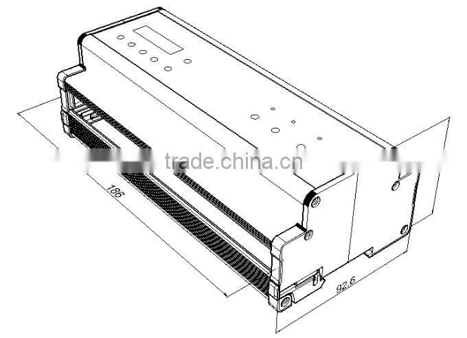 High quality and huge capacity 4CH 5A rail dmx 512 light controller