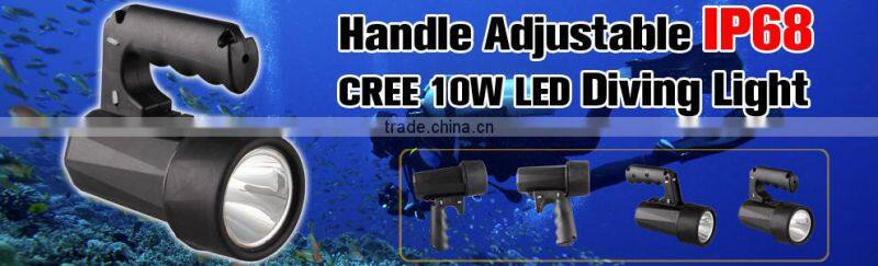 NEW Handheld Cree T6 10w 1200lm LED Rechargeable hunting spotlight led work light 5JG-9910