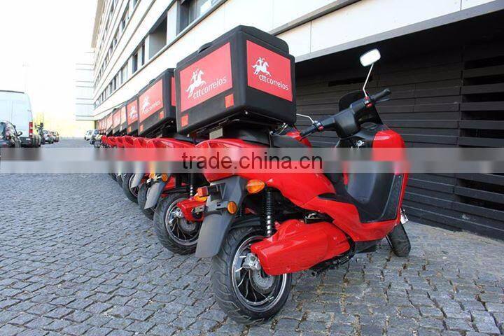 5000w Motorcycle/Scooter with insulated fiberglass food delivery box