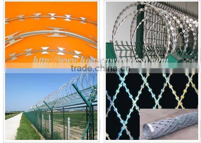 High Quality galvanized razor barbed wire