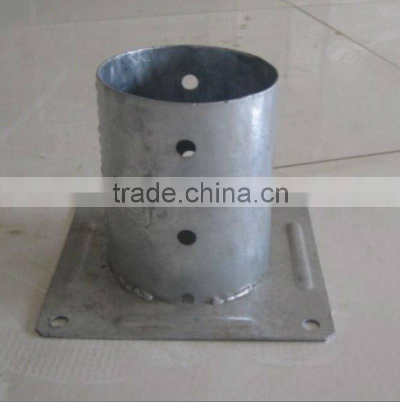 pole ground plate