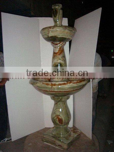 DECORATIVE ONYX FOUNTAINS