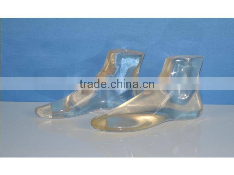 Cheap sock and shoes display mannequin foot for sale