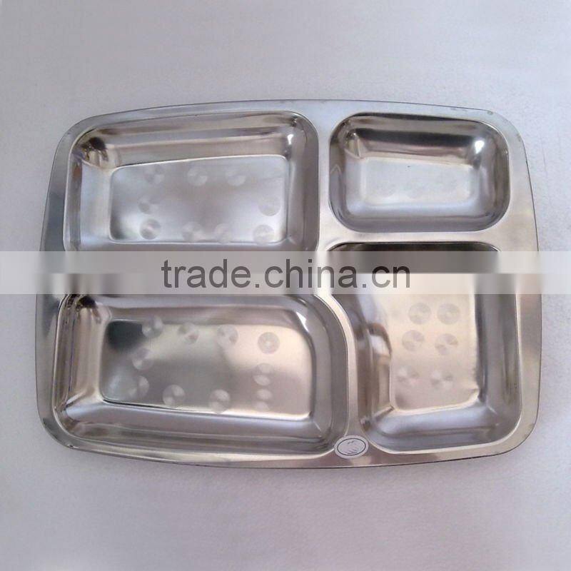 Stainless Steel Food Plate