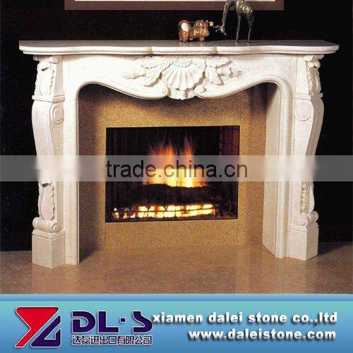 granite fireplace