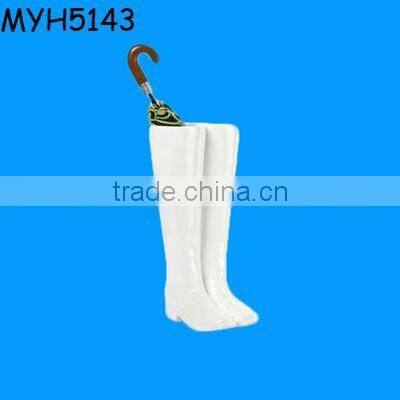 Honeycomb shaped ceramic rain umbrella stands