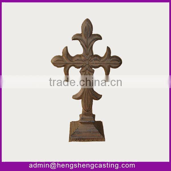 garden cast iron crosses for decorating