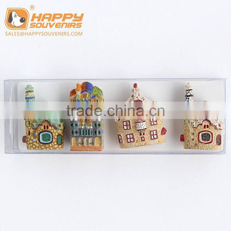 Lion polyresin fridge magnet for home decor