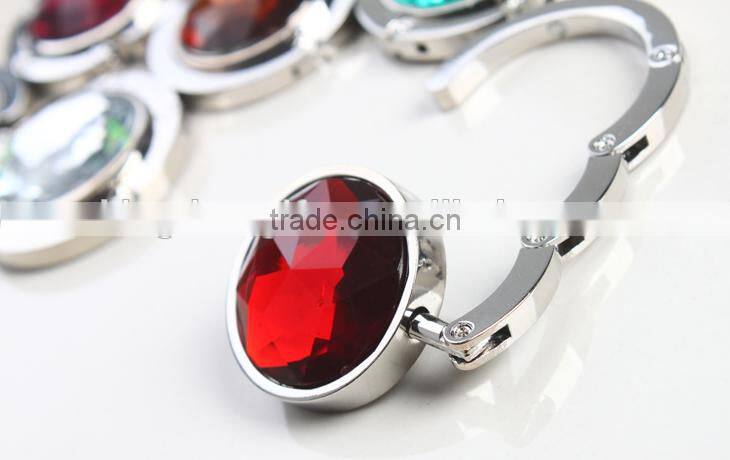 Collapsible original round shape bag hook