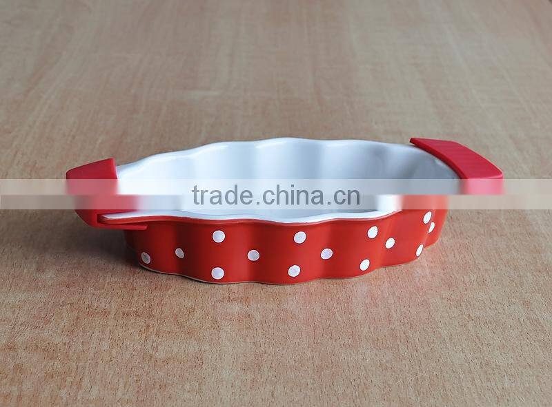 Square Stoneware Fresh Valley Farm Baking Dishes