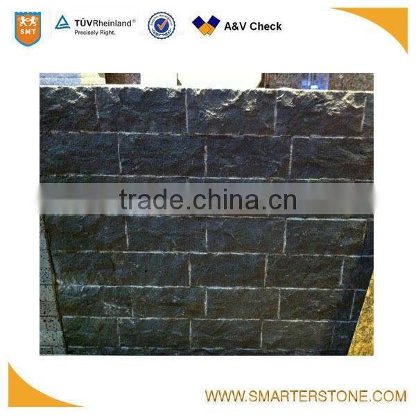 Fancy chinese basalt stone black lava basalt tiles