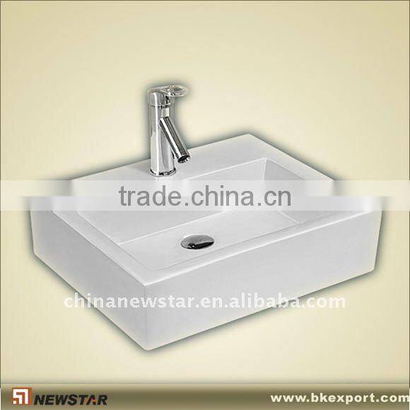 Bath cabinet brown bathroom vanity cabinet unit(NSBC-026)