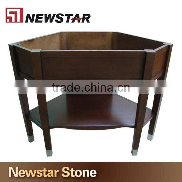 Made in China solid wood vanity bases, bathroom vanity base
