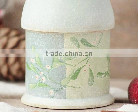 Christmas Wood Box House