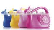 1.4L snail shape plastic watering can/pot for garden tools