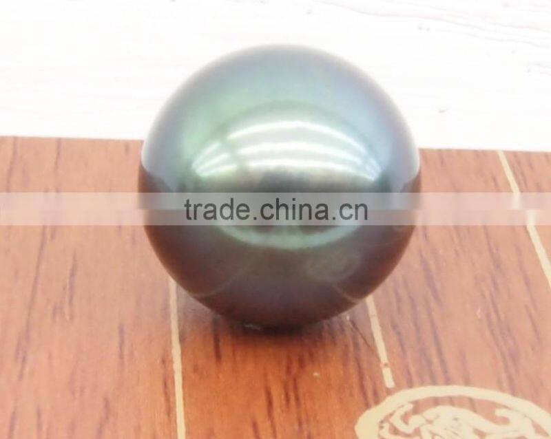 fashion 2016 AAA 9-10mm silver round tahitian loose pearls