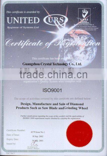 Daimond blade for ceramic cutting(Segmented, welded)