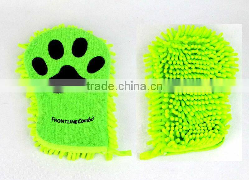 Pet brush glove, Pet washing glove, Pet massage glove