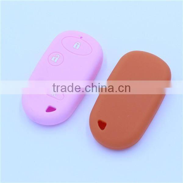 3 buttons silicone car key cover for honda in stcon much colors