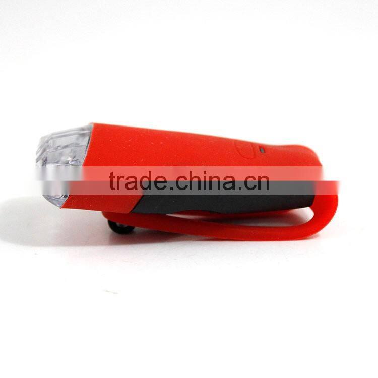 4 LED USB bike front light