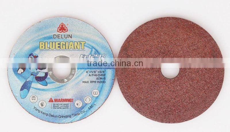 4 inch aluminium oxide grinding wheel for metal T41