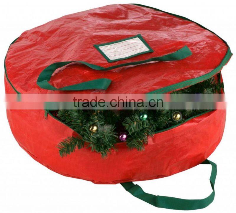 christmas wreath bag
