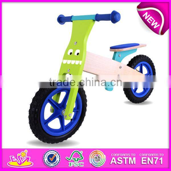 Latest design Best sale children balance wooden bike W16C115