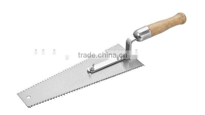 wooden hand saw for cutting wood