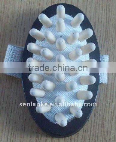 health bullet wooden massager with belt