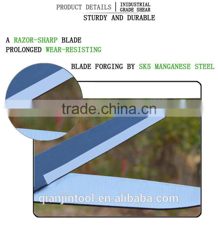 Comfortable garden hand tool high class hedge shear lawn shear