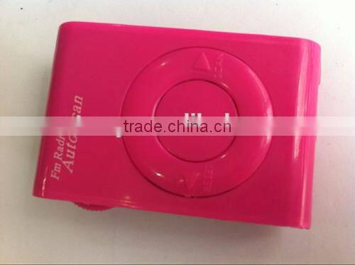 Mini Auto sacn FM stereo radio with earphones