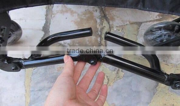 made in China alibaba China supplier TOPMEDI deluxe leisure wheelchairs with carbon fiber rear wheel