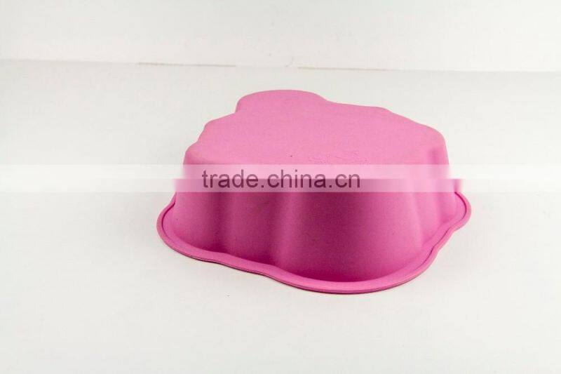 11198 Imperial crown shape cake decorating silicone fondant mold